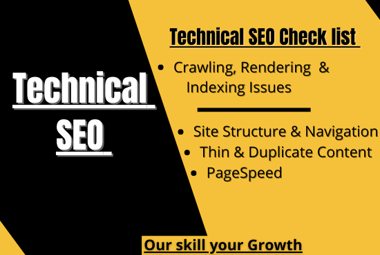 I will do technical SEO of your website