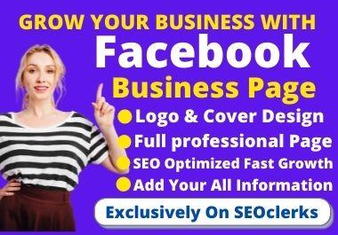 I will setup & optimization your Facebook busines...