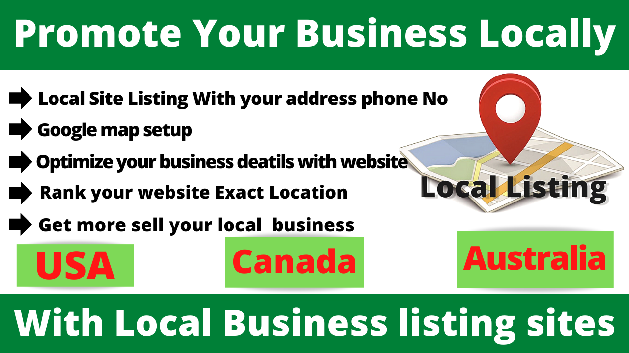 You can Promote Your Business or Services By 100 loca...