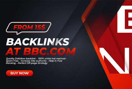 DoFollow Backlink from bbc. com