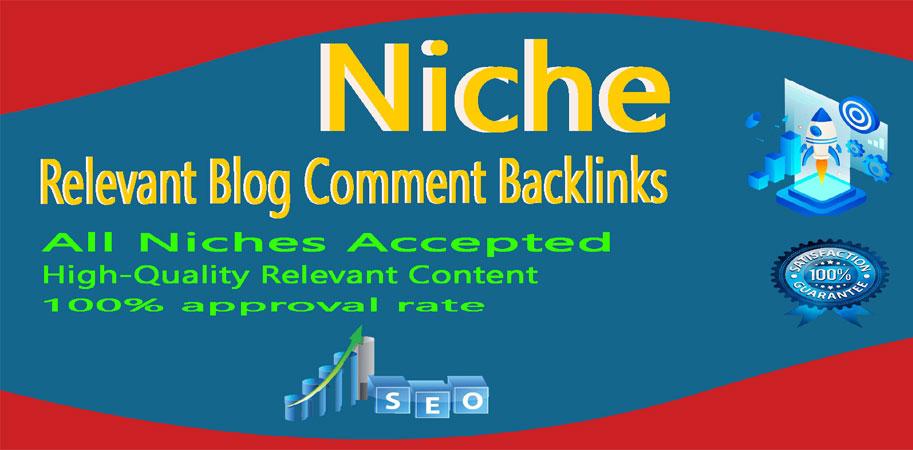 I will create 100 Niche relevant Blog comments Backli...