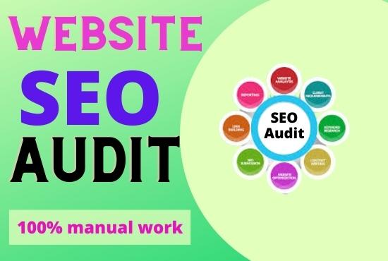 I will perform best SEO audit and competitor analysis...