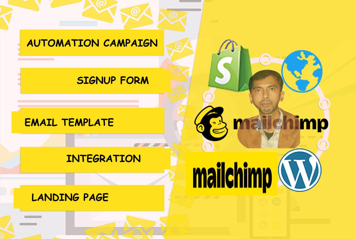 I will create a responsive Mailchimp email template, ...
