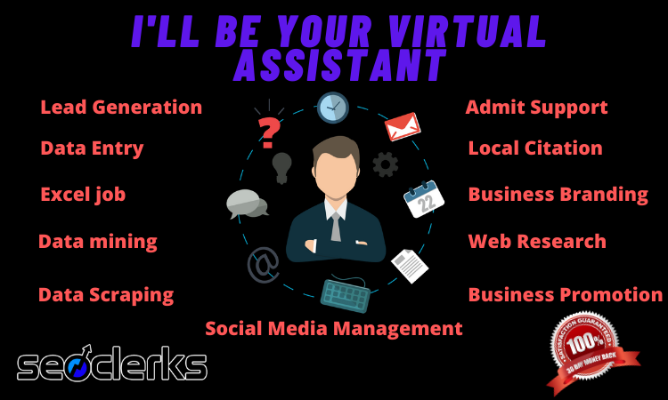 I will be your expert and reliable virtual assistant ...