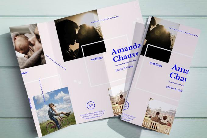 I will design creative flyers and bifold brochure