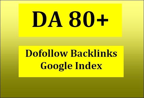 high quality da 80 SEO guest publish and dofollow bac...