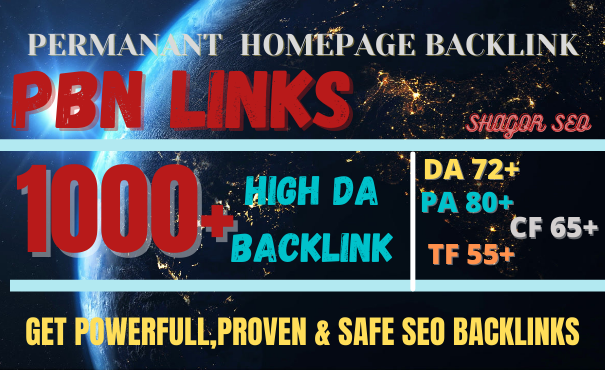 GET 1000+ web 2.0 pbn DOFOLLOW BACKLINK high DA/PA wi...