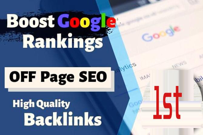I Will do monthly off page SEO service with manual hi...