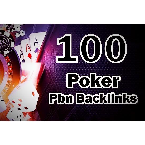 100 Powerful Casino Poker PBN Backlinks will increase...