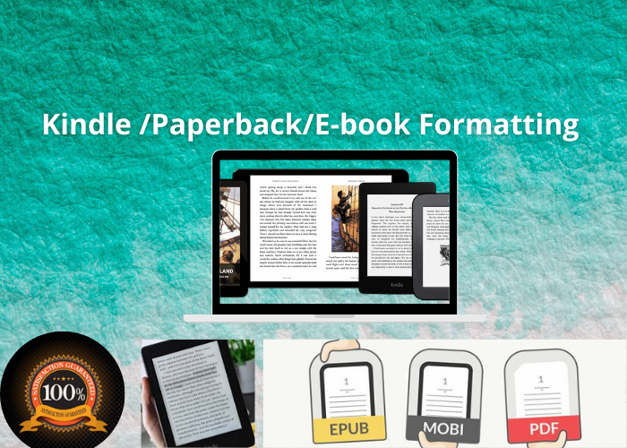 I will perfectly format your book for kdp, ebook, a...