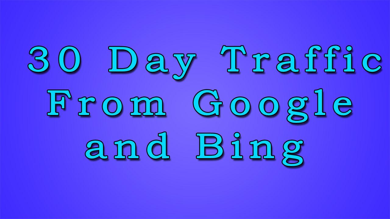 keyword targeted Traffic For 30 day From Google and B...