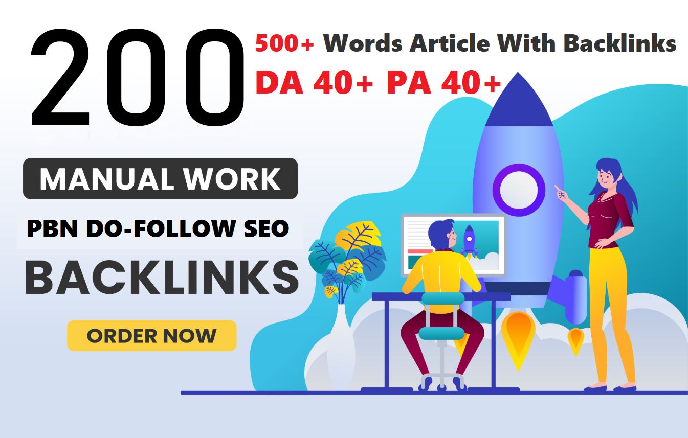 Unique 200 Sites DA 40+ PA 35+ PR 5+ Web 2.0 250 PBN ...