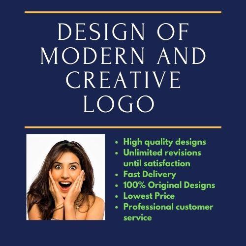 I will do Design Of Modern And Creative Logo for your...
