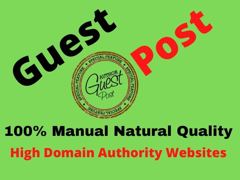 10 Guest Post 10 Different Websites Push your site Go...