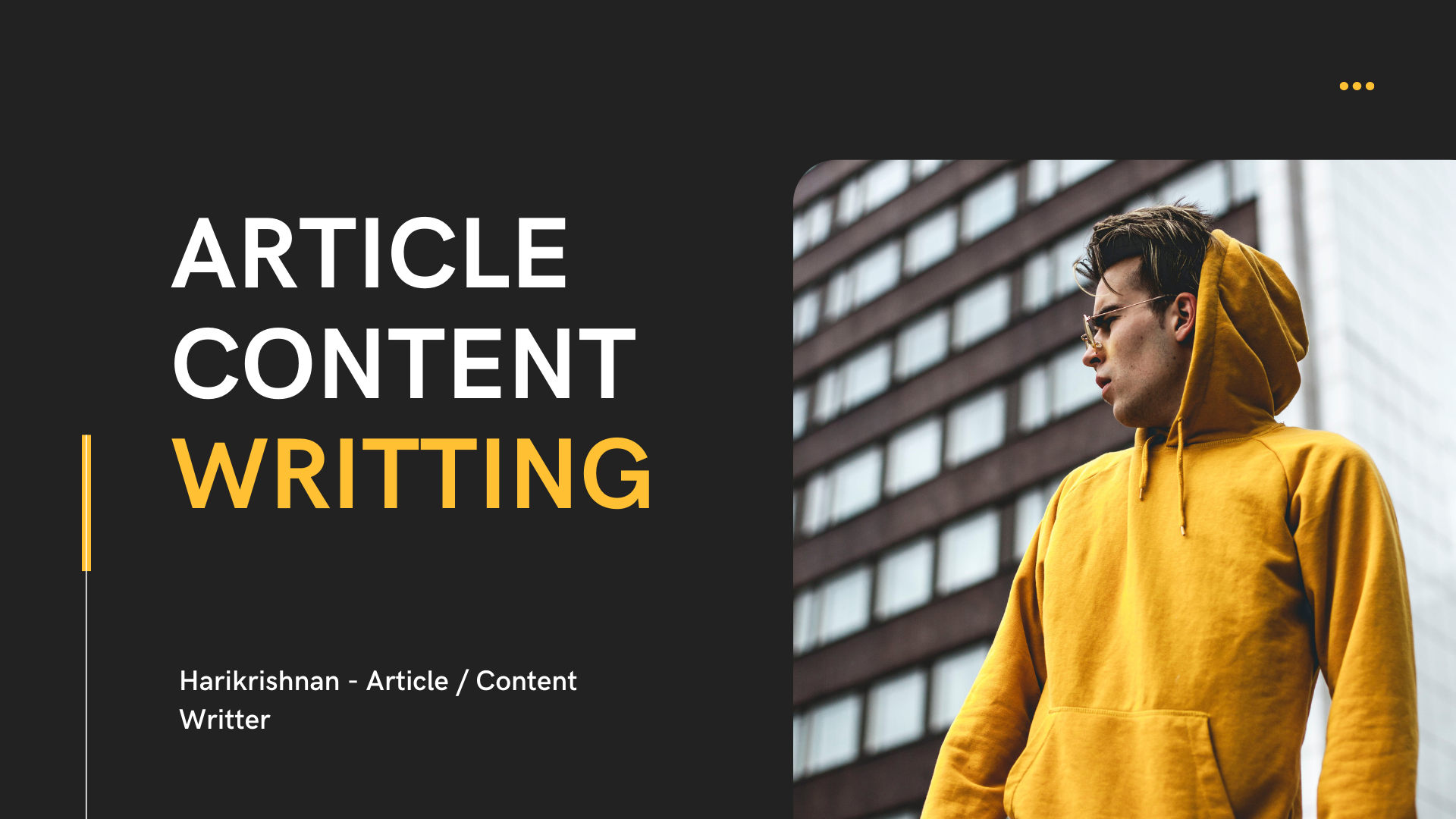 Article / Content Writting - I will write content / A...