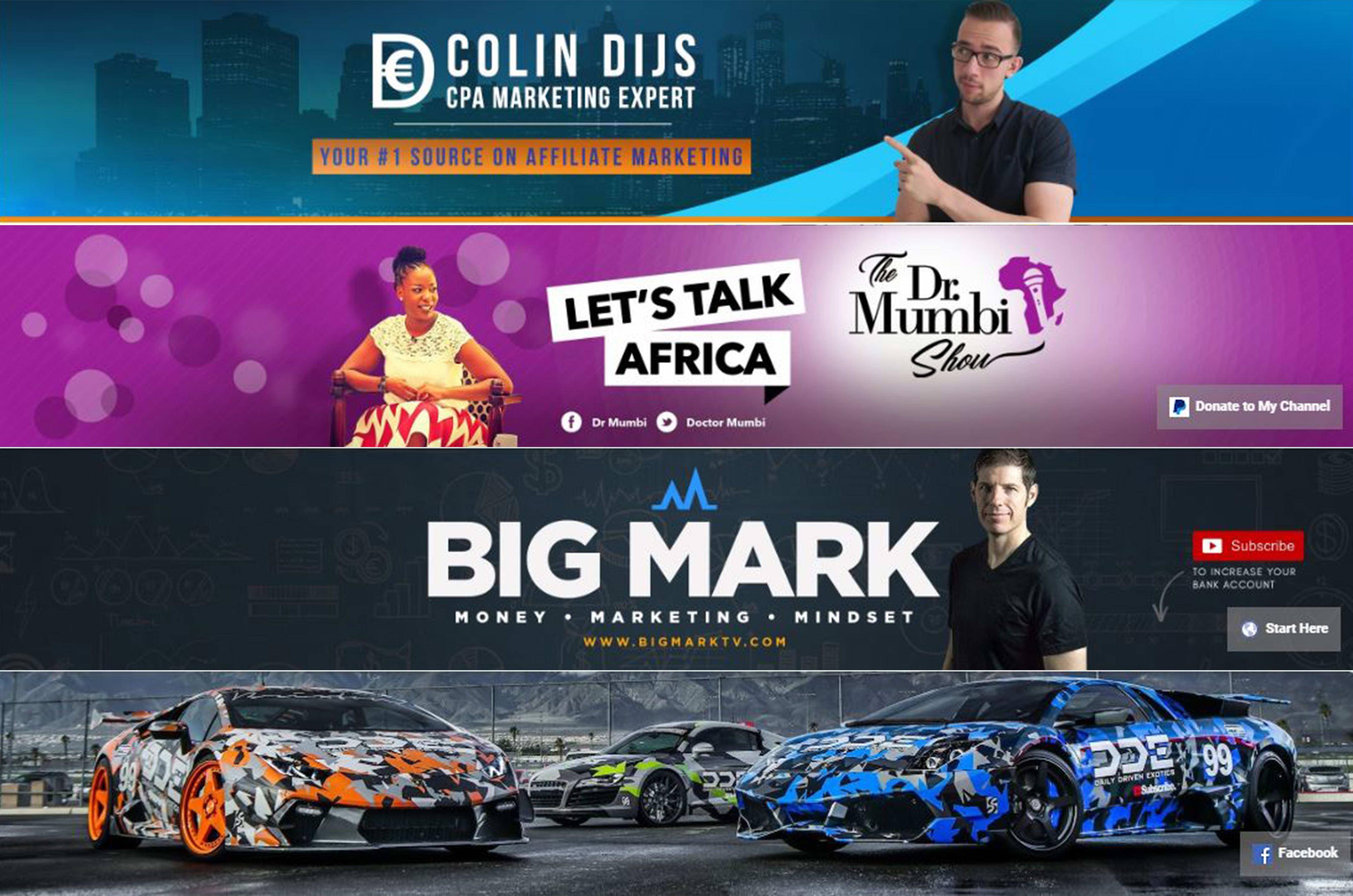 design awesome looking web banner, flyer, fb ads an...