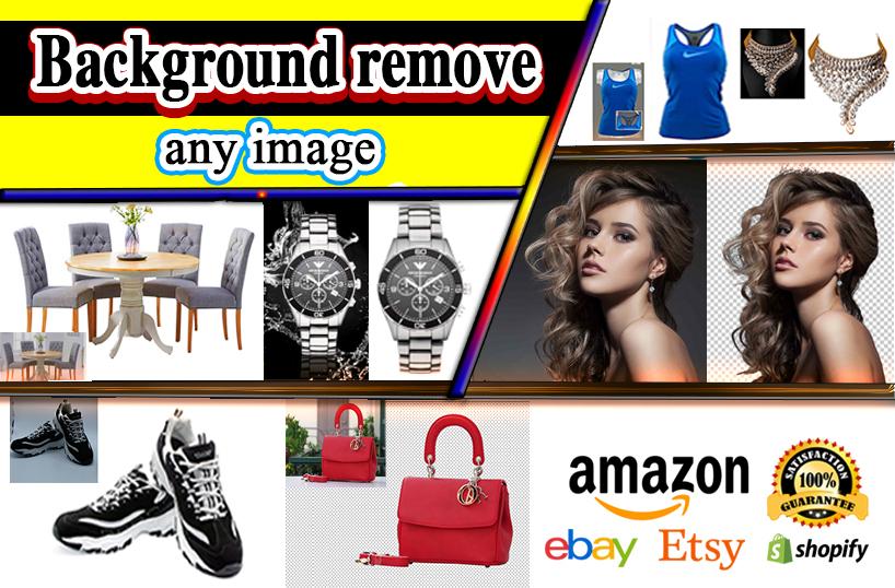 I will do photo background removal for your personal ...