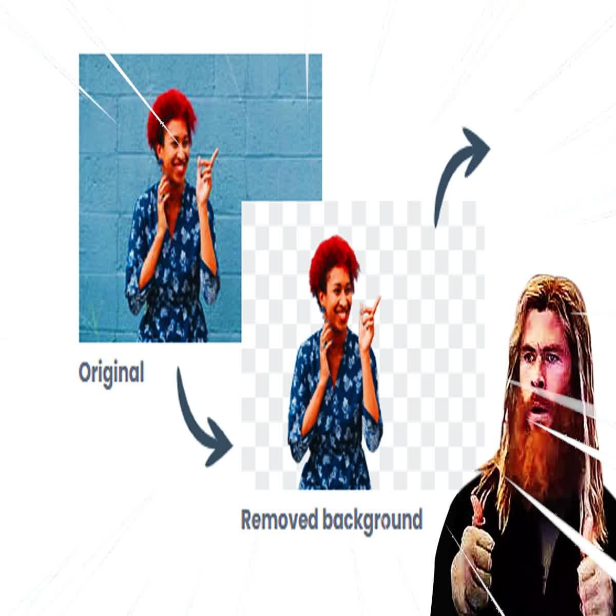 I shall perform background removal from images