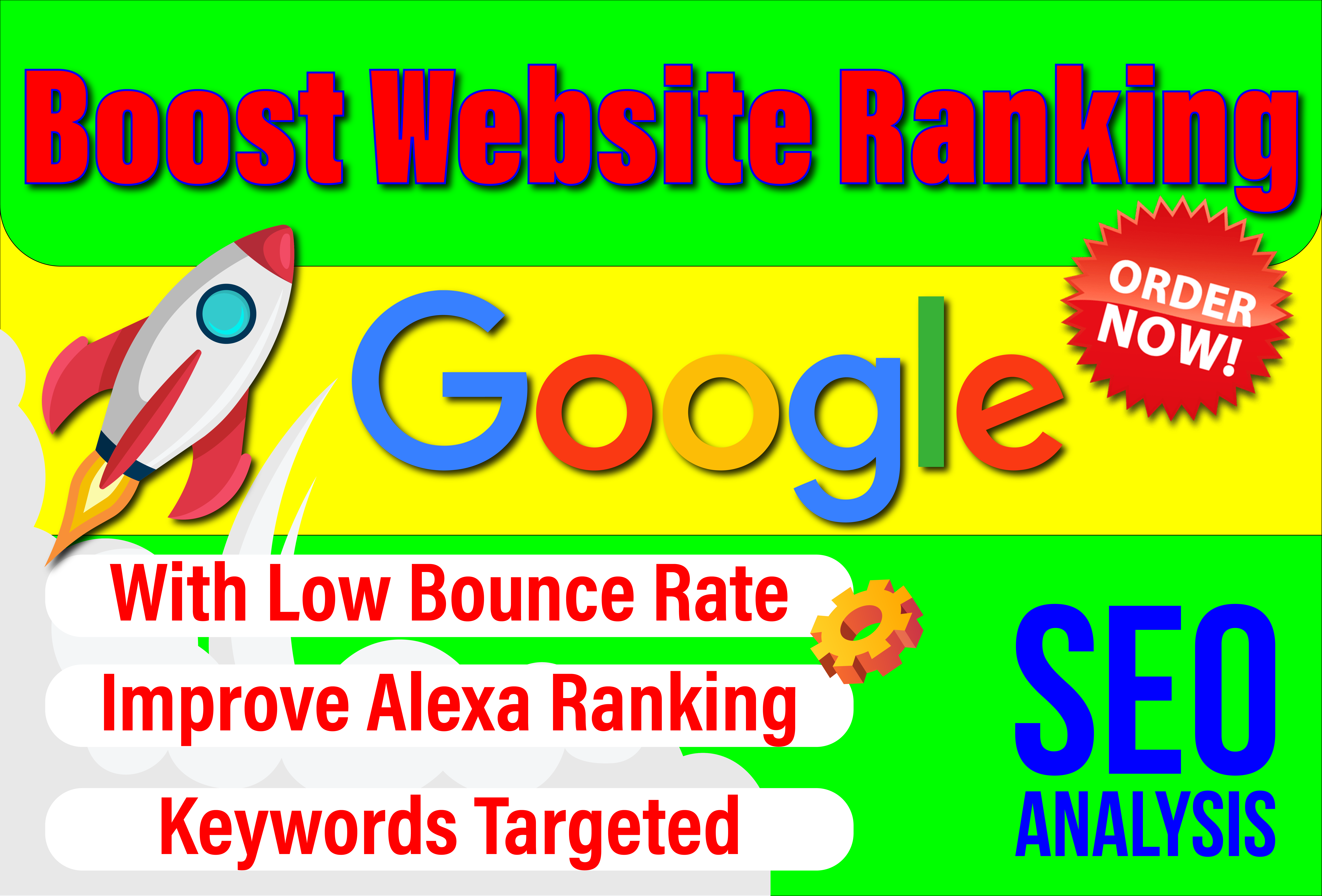 I'll push SEO targeted USA organic traffic, for webs...