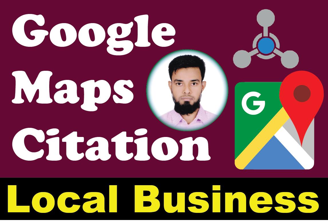 I will do 50 google point map develop for local SEO