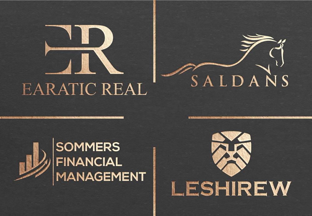 Luxury modern minimalist and professional logo design