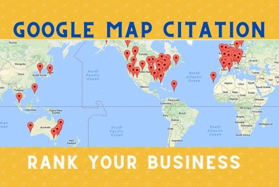 I will Optimize 400 Google maps citations for any cou...