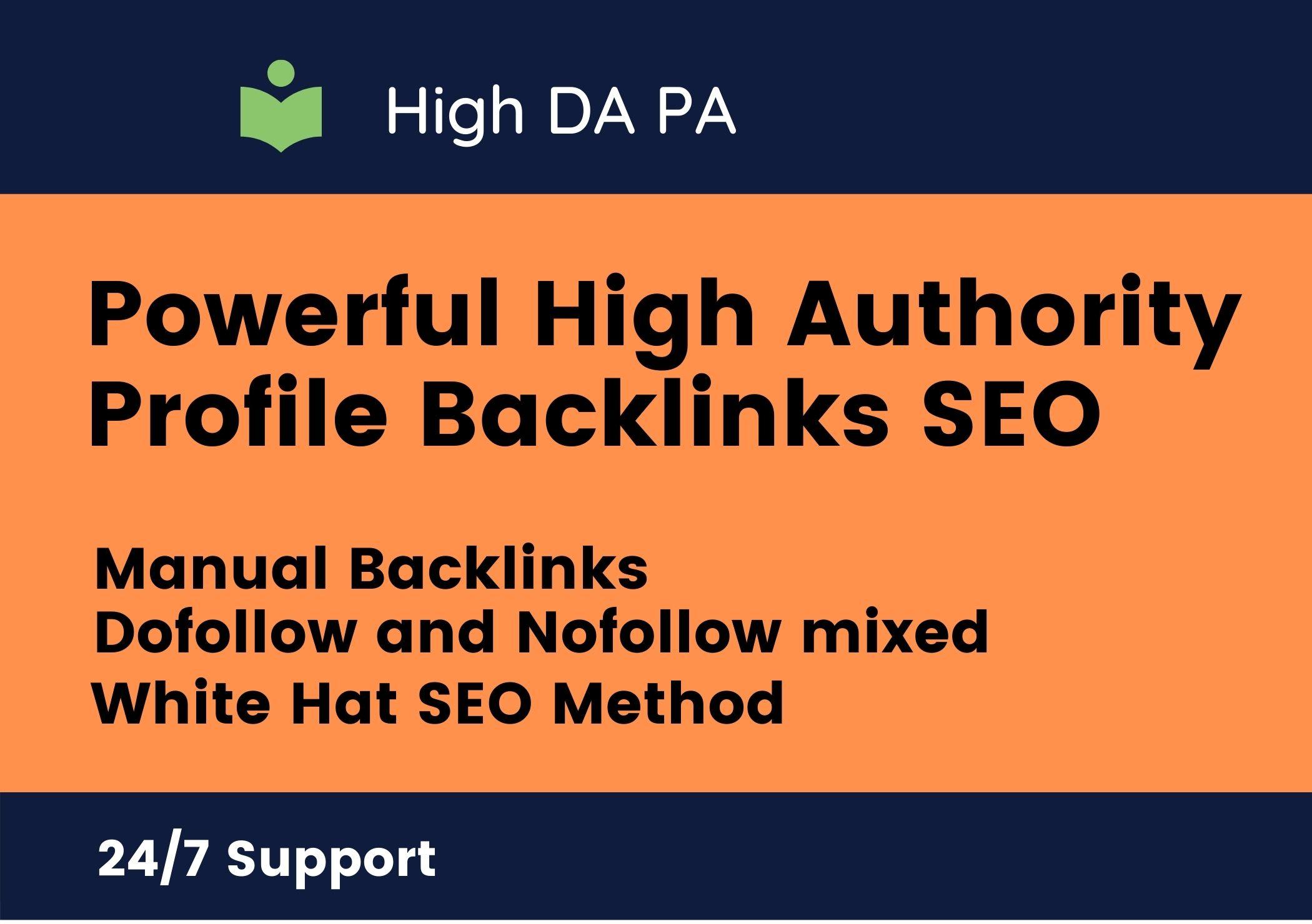 I will build Powerful High Authority Manual Profile B...