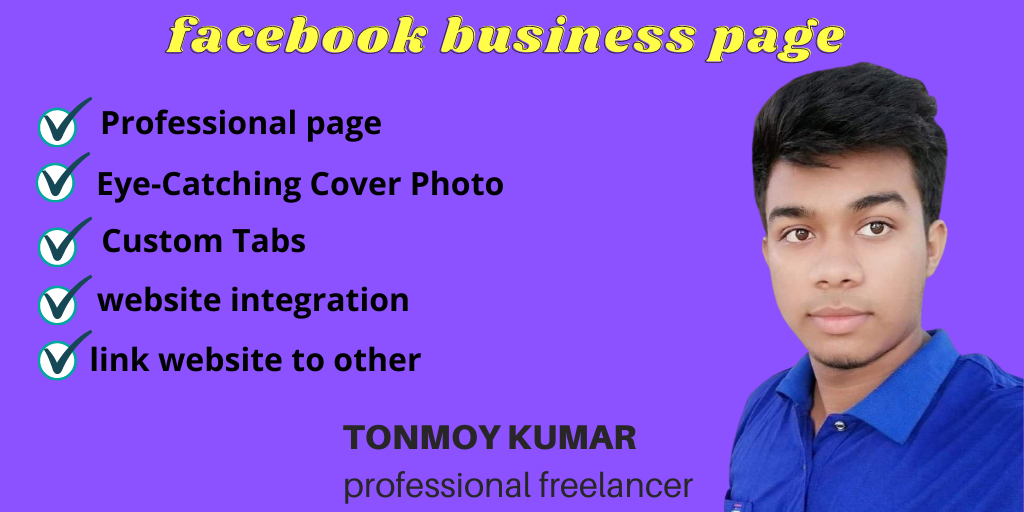 I will create, design and optimize facebook business...