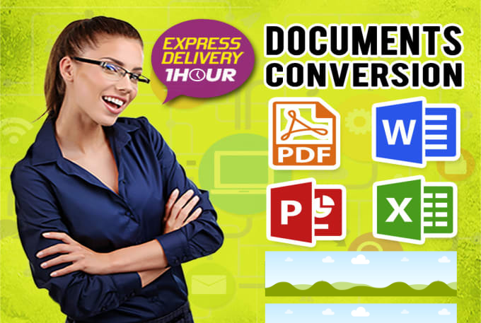 I will convert, type, reformat document in word, e...
