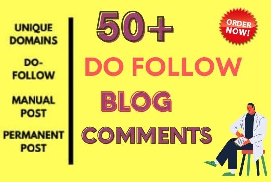 I Will Do 50 High Quality Do Follow Blog Comments Bac...