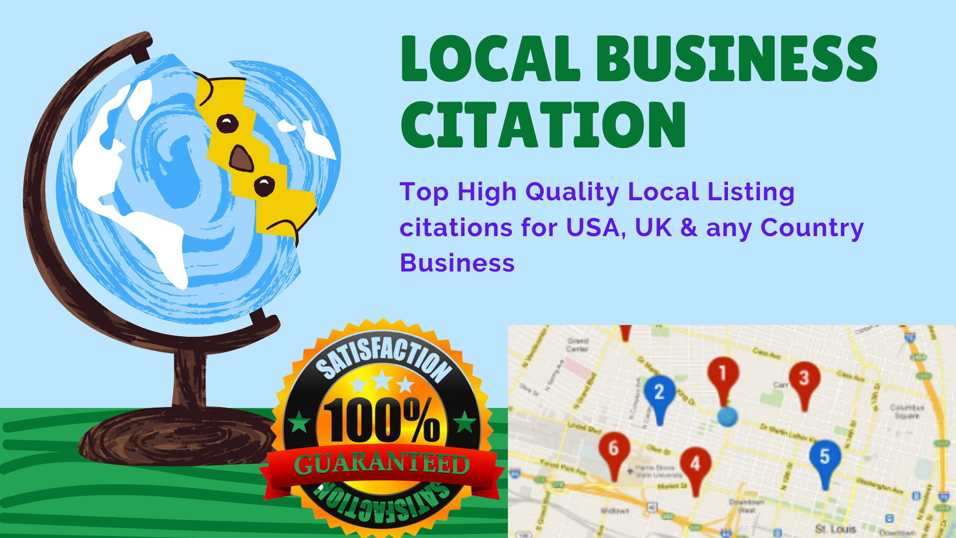 I will Create 20 Top High Quality Local Listing citat...