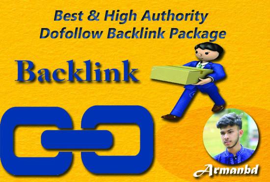 I Will Do Best & High Authority Dofollow Backlink...