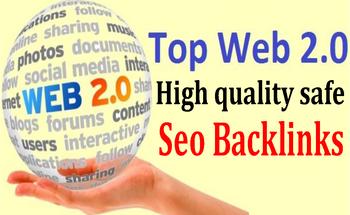 Land on Google 1st page with High DA 30 Web2.0 Backli...