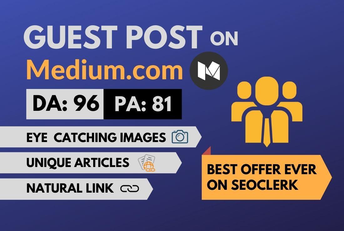 Write and Publish Unique and High DA Guest Post on Me...