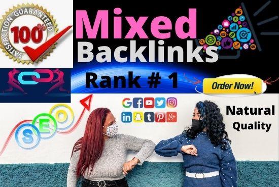 30+ Mixed Backlinks High Quality Do-follow Link build...