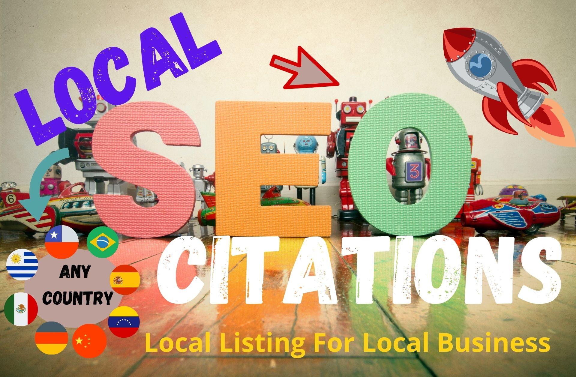 I Will Create 50 Local Citations Or Local Listing For...