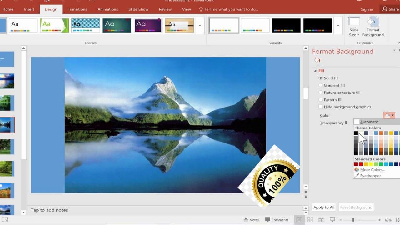 I will create master slide power point presentation f...