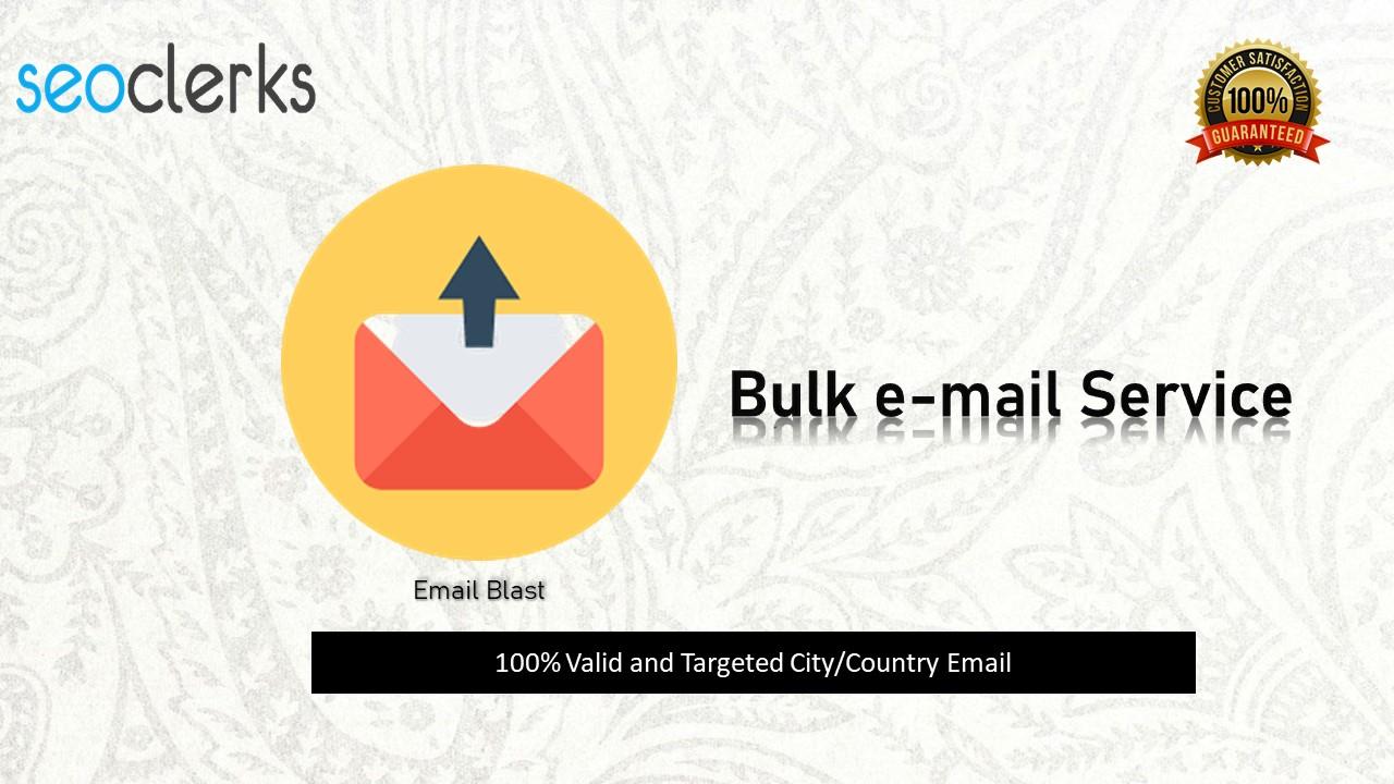 I will provide you 5k valid bulk mail from your targe...