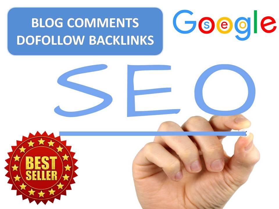 I will create 100 high authority blog comments dofoll...