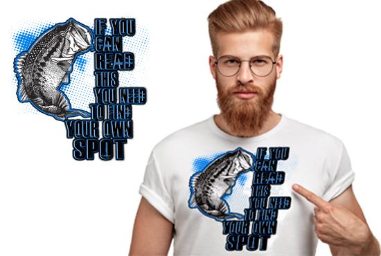 I will create eye catching bulk and custom t shirt de...
