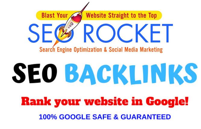 rank website in google with high 310 SEO backlinks, ...