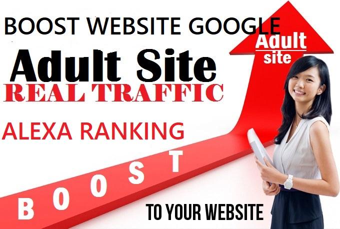 We can provide 1000+ daily organic adults traffic 300...