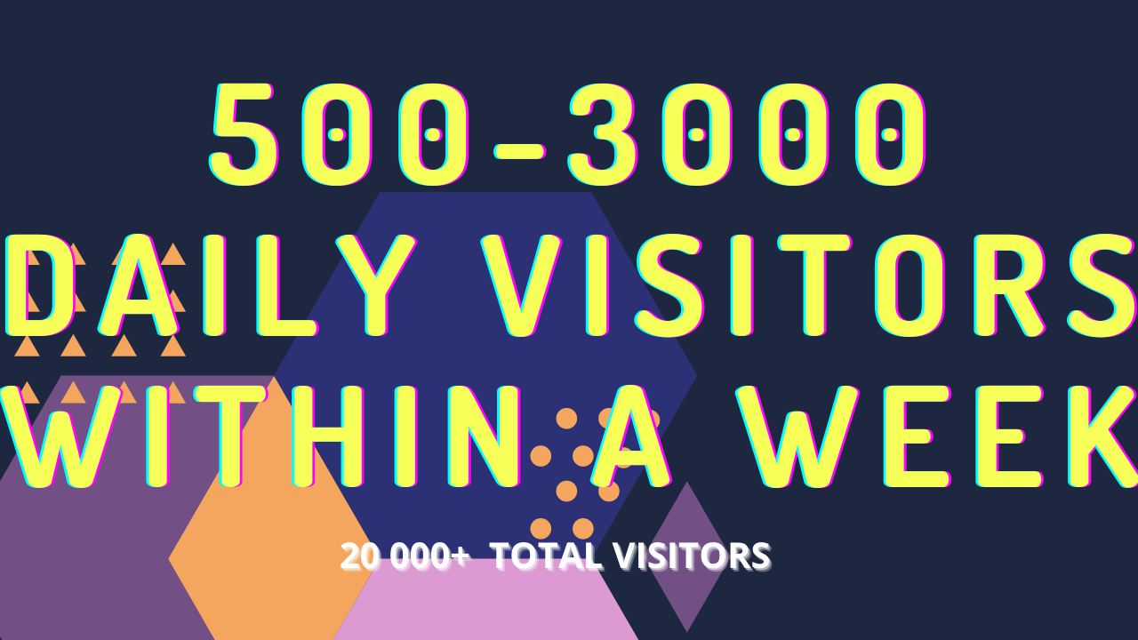 Drive Organic Web Traffic Within a Week