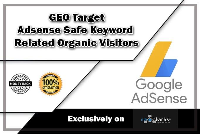 Drive GEO Target Adsense Safe Keyword Related Organic...