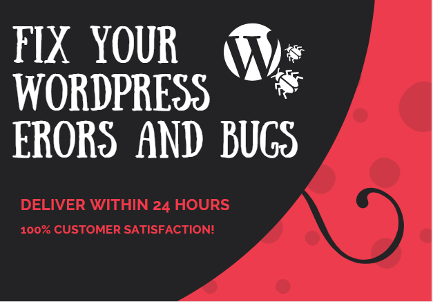 fix wordpress issues, error, bug or update wordpres...