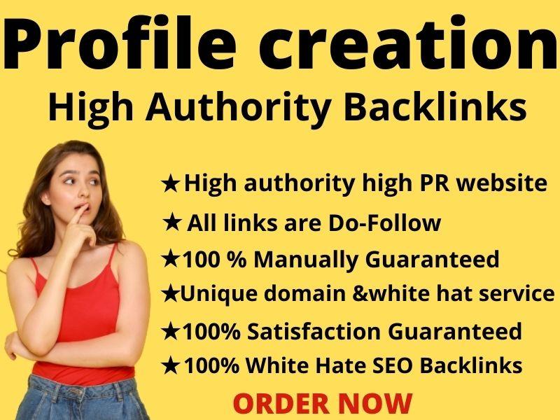 I will give 30 Dofollow High Authority DA& PA pro...