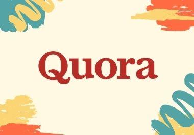 I will answer 20 Quora Question to drive traffic to y...