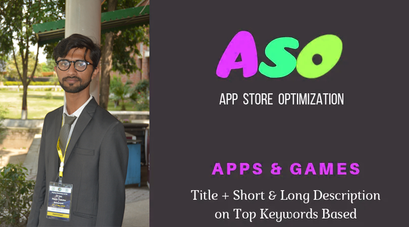 I WIll do ASO and Write description for your app and ...