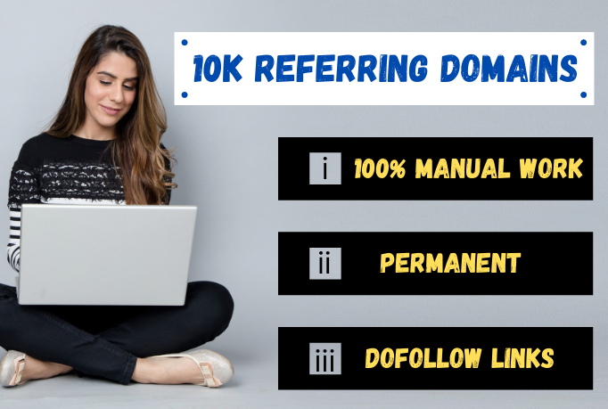 I Will Build Manually 10K Referring Domain For SEO Go...