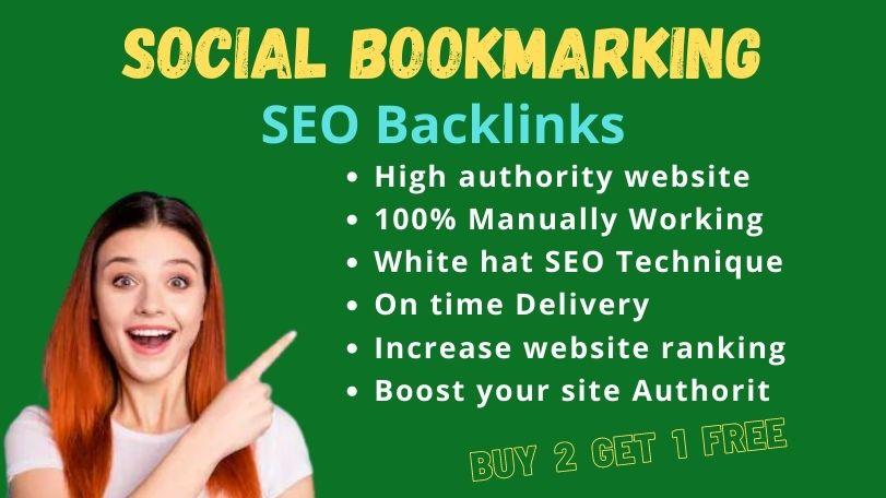 I will provide 30 High Quality Social Bookmarking SEO...